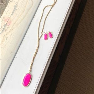 Kendra Scott necklace and earrings set